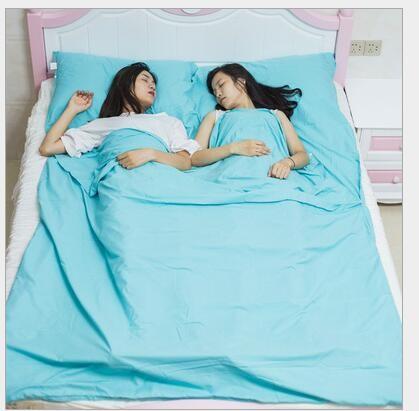 Outdoor Single Camping Envelope Sleeping Bag Liner Mummy Hiking Travel Camp Gear(HT8036)