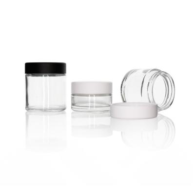 Frascos de vidro personalizados resistentes a crianças 30ml-300ml Frasco de vidro para ervas daninhas