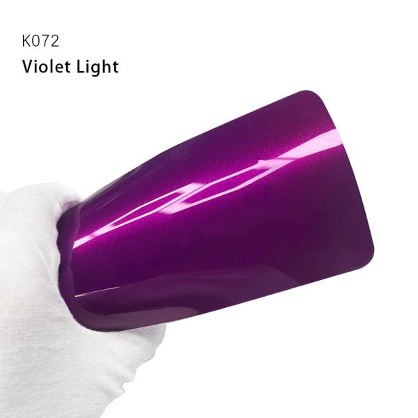 K072 Violet Light TPU Color Car Paint Protection Sticker Vinyl Foil Wrap