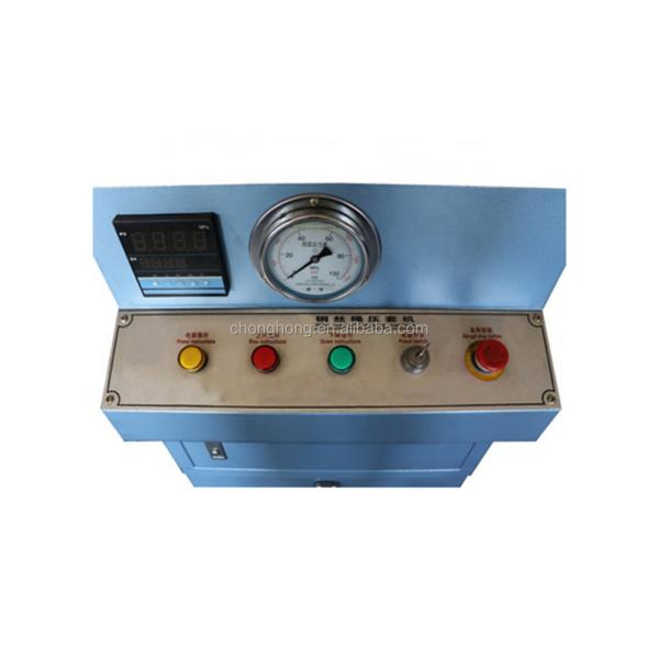 3 kW Moteur de puissance câble de câble acier presses hydrauliques pour les applications lourdes