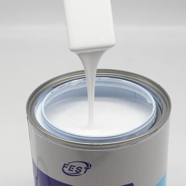 Base Coat White Car Paint Reparação de carroceria Fabricante de pintura de automóveis