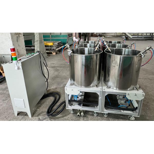Standard Six‑Station Rotary Spin Coating Line for Molded Pulp Internal Barrier Coating