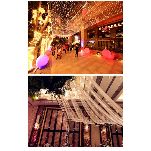 Outdoor Waterproof 300m Purple LED Fairy Lights String Garland for Christmas Holiday Decoration