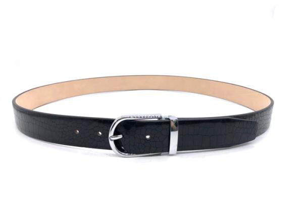 Handcraft Simple Men Leather Dess Belt  / Real Leather Business Belt