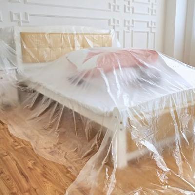 Free Sample Clear Flexible Pallet Wrap Polyethylene Film For Sofa Bed, Furniture