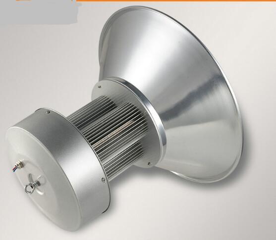 100W / 150W Commercial LED High Bay Lighting Aluminum Alloy Grey Cover