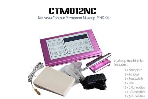 Machine permanente Kit For Eyebrow de maquillage de Digital de rose professionne