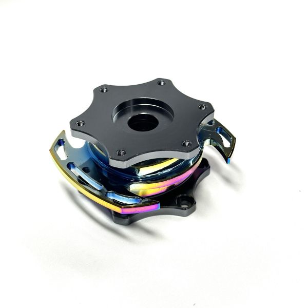 Deluxon Aluminum Billet Racing Steering Wheel Quick Releases Carbon Fiber