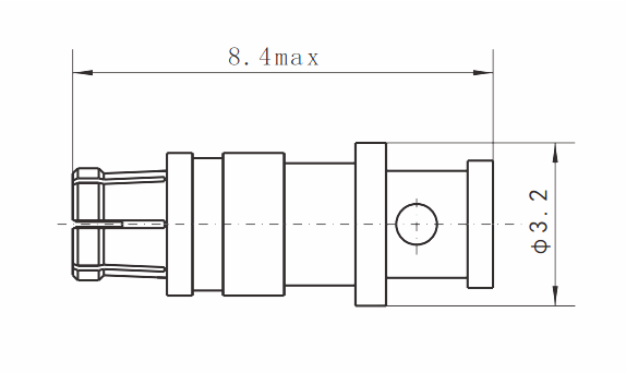 SSMP Female RF Connector for CXN3657 / MF151A Cable Full Detent
