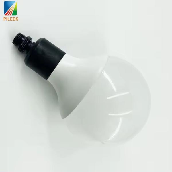 360 градусов 3D Адресованный RGB 80 мм Festoon лампочка Светодиодный RGB лампочка DMX SPI точка
