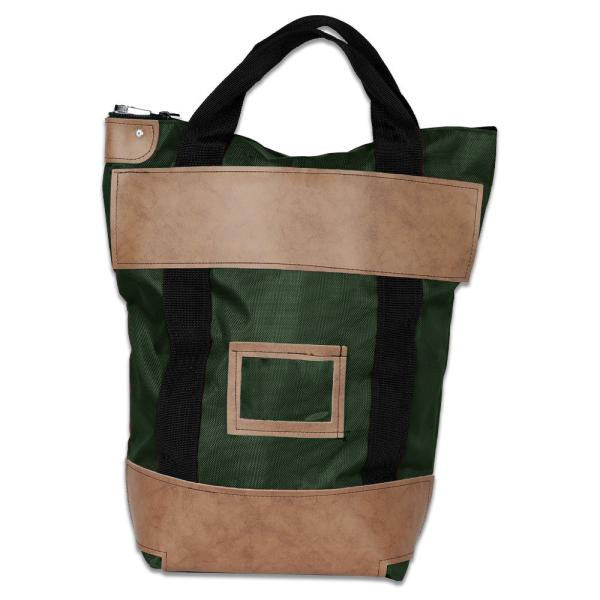 1000D NYLON LOCKING TEAR RESISTANT BANK BAG FILE BAG COURIER BAG - 16W X 18H X 7D - CUSTOMIZED