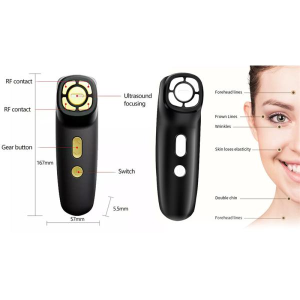 Сторона машины красоты Hifu ультразвука Rf личная затягивая анти- морщинку