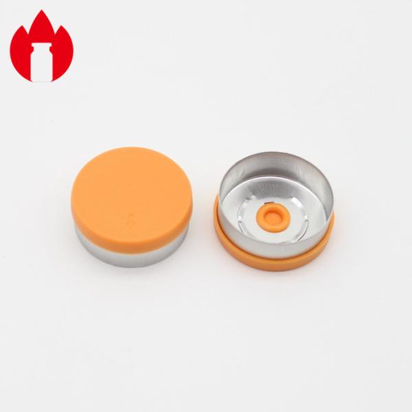 les chapeaux pharmaceutiques de fiole d'injection de 20mm arrachent le type matériel en plastique d'aluminium de pp