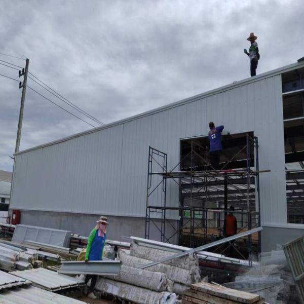Prefab Steel Structure Homes Lightweight Metal Shed