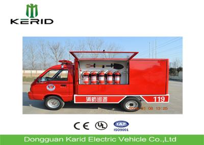 Carro de bombeiros de Eco/viatura de combate elétricos amigáveis do fogo com cabine incluida