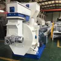 Controle do PLC de Ring Die Wood Pelletizing Equipment para o desperdício da agricultura