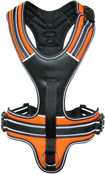 Two Leash Attachment Rings soft No Pull Nylon Dog Harness