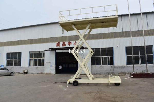 OEM Custom Large Electro Hydraulic Scissor Lift Platform For Warehouse