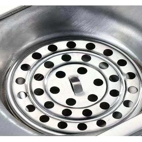 Modern 4 Inch Square Shower Drain , Stainless Steel Floor Drain Odor Proof