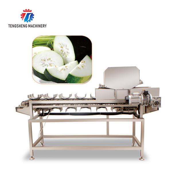 Melão amargo do melão da beringela da alface do pepino do aspargo da abóbora da bucha do corte de 150KG 2.05KW