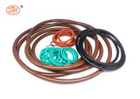 Excellente résistance à la chaleur FKM Rubber O Ring pour les joints chimiques classiques dans des environnements extrêmes