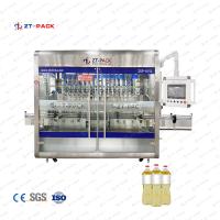 PLC viscoso principal Olive Oil Bottle Filling Machine da máquina de enchimento 1L 16