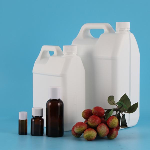 Aceite de fragancia premium de fruta Aceite de esencia de lichi para la fabricación de pasta de dientes