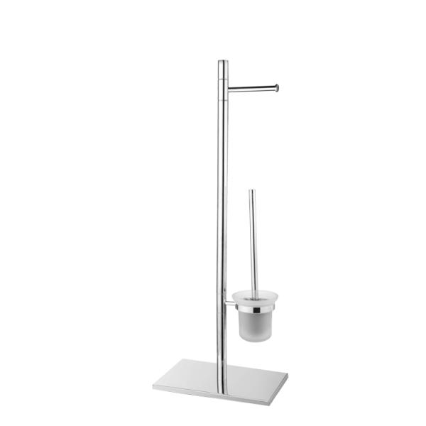 Standing Toilet Paper Holder High End Hotel Toilet Accessories 2 Rods