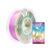 PLA+ Filamento transparente de arco iris PLA+ 1.75mm Para filamento de impresión 3D