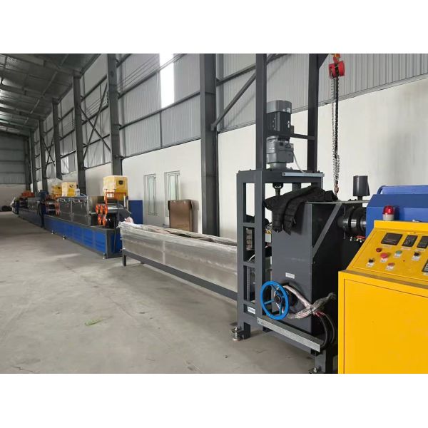 Single-screw PET strapping machine 9-25mm PET plastic strapping equipment with fiber filter