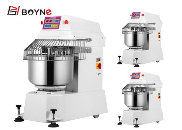 Restaurant Commercial Stainless Steel Spiral Mixer Machine 15~100kg Dough Mixer