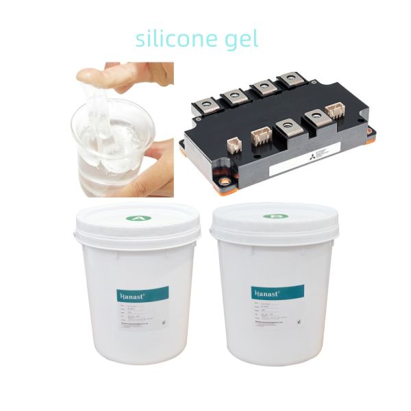 Electronic Silicone Gel For Pressure Sensors  EV Battery 1:1 Gel Silicone Two-Part  Waterproof Potting Compound