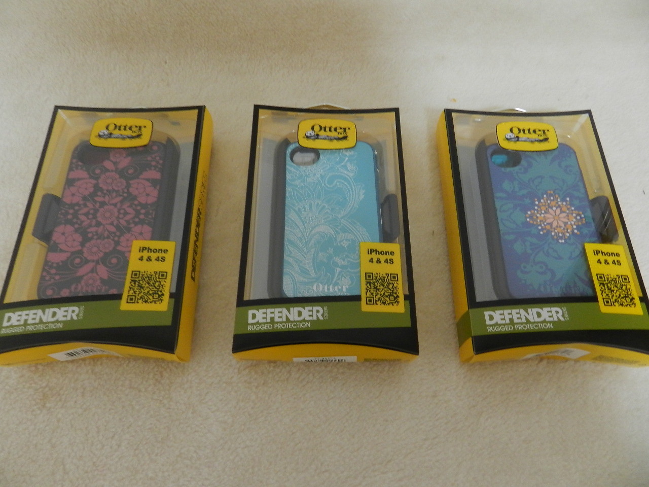 Outer Box Waterproof Phone Cases , Custom Logo Iphone4 / 4S Phone Covers