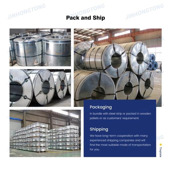 SPCC 0.22mm MR Tinplate TS245 TS275 Printed Tinplate Sheet for Customer Satisfaction