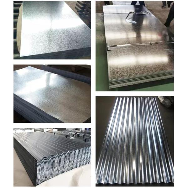 S250GD S550GD ASTM гальванизировало стальной металлический лист 4x8 0.12MM-4.5MM