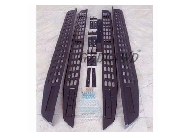 Material preto da liga de alumínio de etapa lateral do carro dos acessórios da guarda florestal T6 T7 para a guarda florestal 2015-2019 de Ford