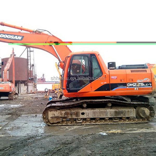 Vente à chaud de Doosan Meilleur vendeur de l'excavatrice à rampe Doosan DH225lc-7/ DOOSAN225-7 d'origine coréenne/machine de creusement d'occasion