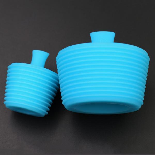 Blue Sealed Silicone Bottle Stopper Reusable Multipurpose Durable