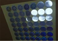 Corte em volta projetos das cores de Pantone da etiqueta do holograma da segurança dos vários