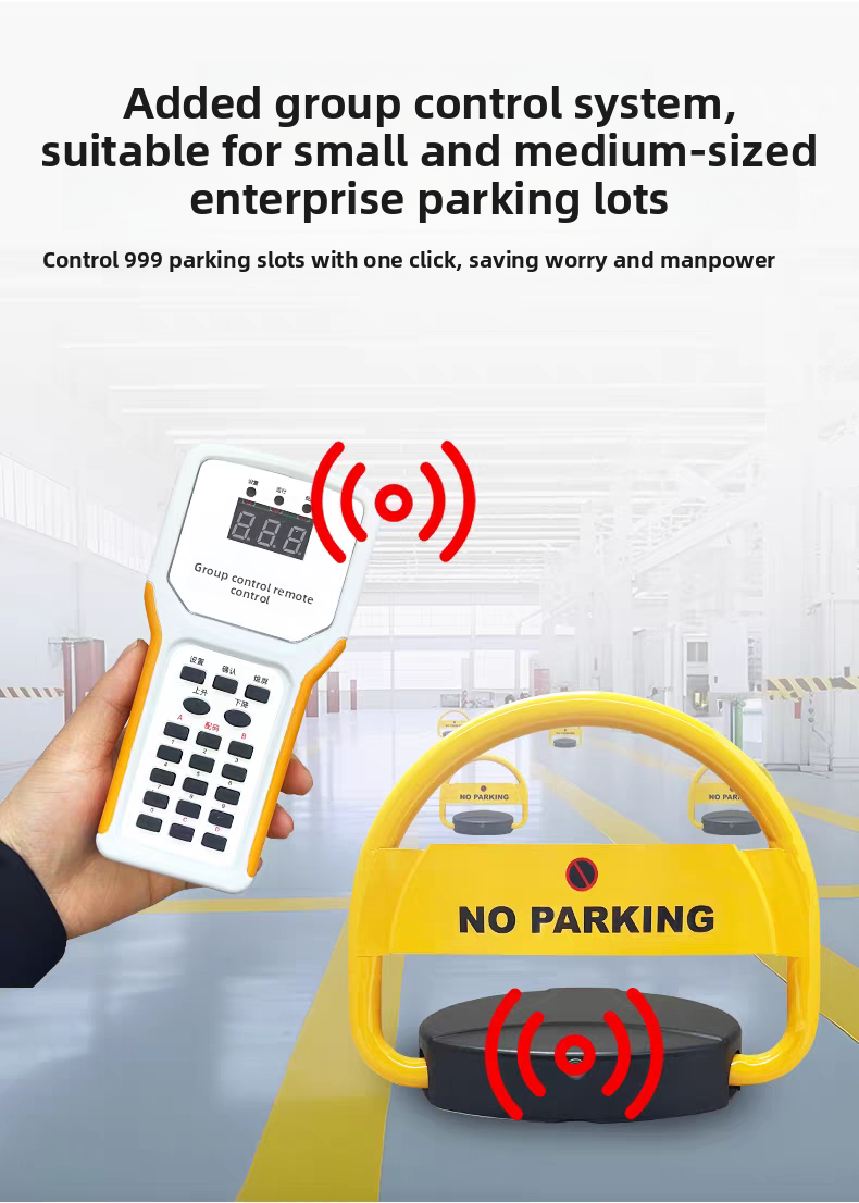 Safety Car Parking Locks Rust Resistant Corrosion Resistant Parking Space Barrier