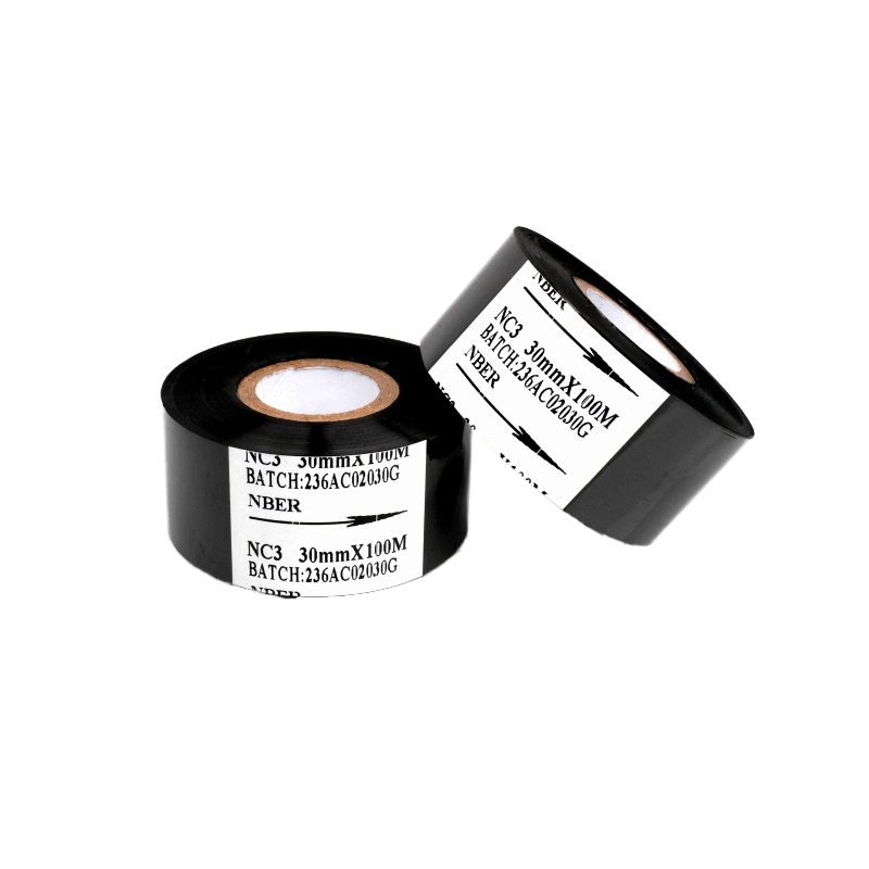 PET Plastic Hot Coding Foil Hot Stamping Ribbon Washable Hot Foil Marking Tape For Food Carton
