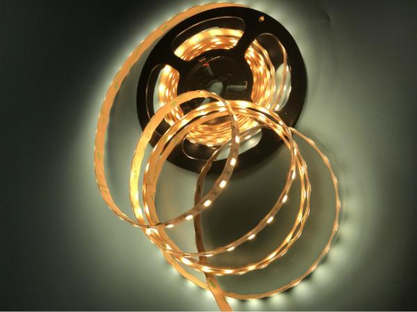 High CRI Flexible LED Strip Light / Warm White Outdoor LED Strip Lights Waterproof