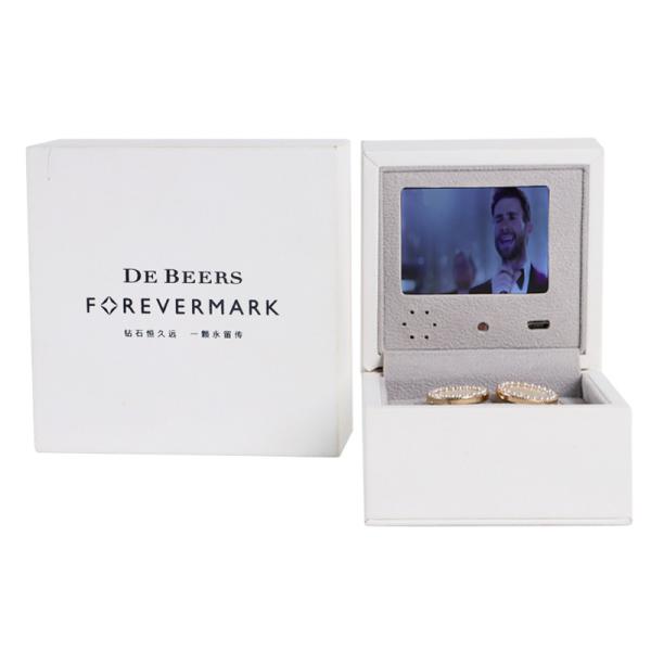 ODM USB LCD Ring Video Gift Box 2.4 дюймовая автозапись для подруги и жены