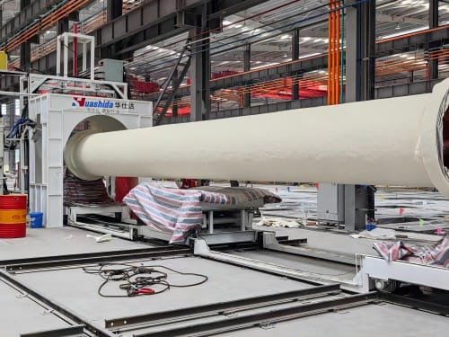 Automatic Polyurethane PU Spraying Foam Pre-Insulated Pipe Production Line
