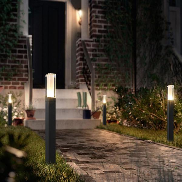 el jardín de 5w 10W llevó la lámpara del césped enciende la decoración casera del hotel moderno inductivo municipal IP65