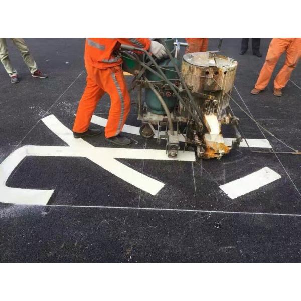 Reflective Yellow Roadway Thermoplastic Road Marking Paint