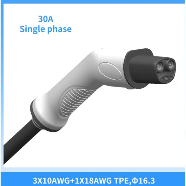 15A~80A Tesla Charger Cable Station Plug Tesla Electric Car Charger Charging Station