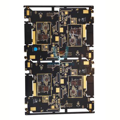 Customize Black Solder Mask Communication PCB Assembly SMT PCBA Service