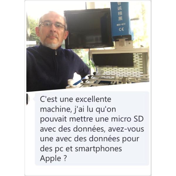 Full Automatic BGA Rework Station 220V 110V Hot Air IR Reballing Machine