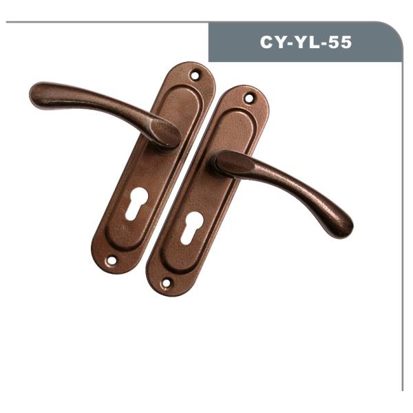 Indoor Front Door Handleset Modern Style Door Thickness 35mm - 60mm